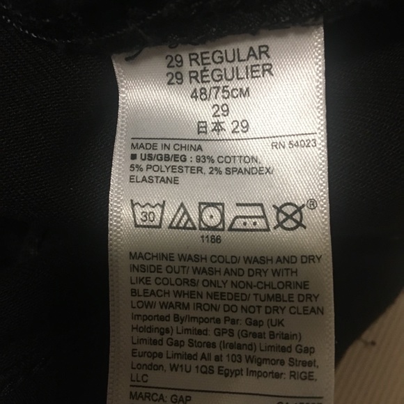 Gap Mid Rise Curvy True Skinny Jeggings
Black - Picture 8 of 8